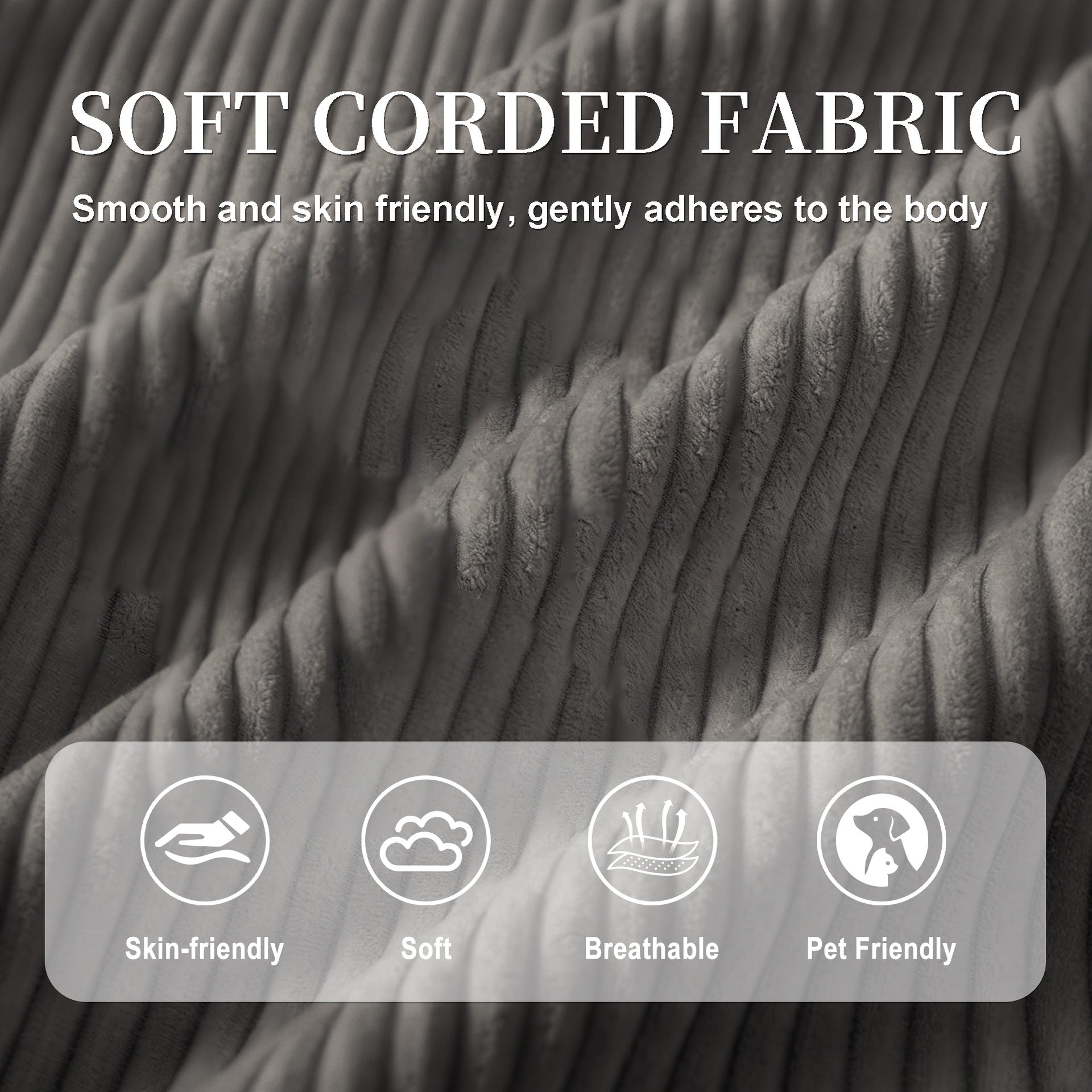 113" Modern 3+1 L-Shaped Corduroy Fabric Sofa,Modular Sectional Cloud Couch W/Ottoman,35D High-resilience Sponge&Double-layer Thick Cushion,Cup Holders,Storage Bags,Couches For Living Room,Apartment.