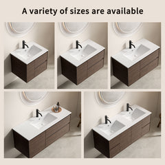 Ceramic Bathroom Sink – 121 x 46 x 17cm Thin Edge Vanity Basin, Single Bowl  Countertop Porcelain Wash Basin for Bathroom, Toilet, Powder Room (No Faucet, No Drain )