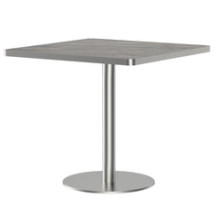 Square Modern Dinning Table 31.5 inches Bistro Table Tulip Table with Faux Marble top,Easy Assemble,Sturdy Metal Frame Diameter