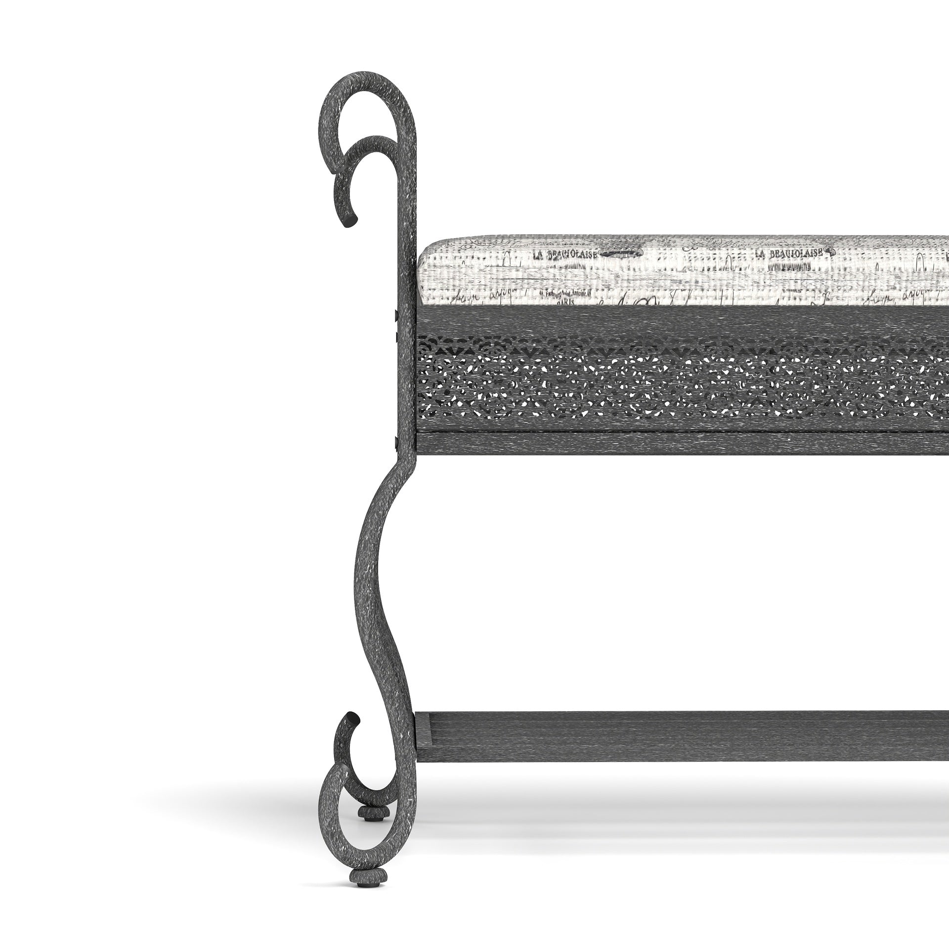 Shoe Rack Bench for Entryway, Industrial Bench, Rustic Shoe Rack for Small Spaces, Upholstered Entryway Bench, Multipurpose Entryway