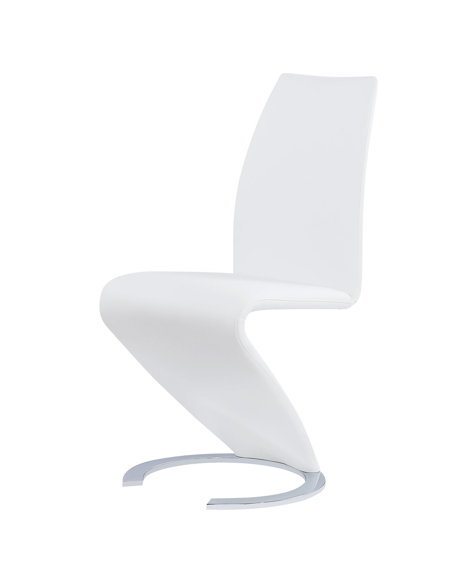MARCUS HORSESHOE WHITE DINING CHAIRS (KIT OF 2)