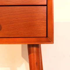 Nightstand with 2-Drawers, Small Side End Table with Storage, Seadrifte