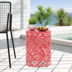 Outdoor Metal end Table -Large