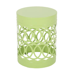 Outdoor Metal end Table -Large
