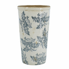 6.9x6.9x12" Flower Vase with Wide Mouth