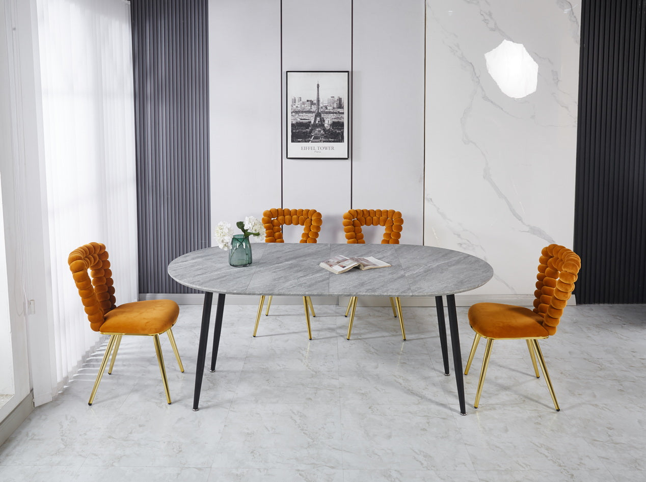 Extensible table,DINING TABLE,OFFICE TABLE,COFFEE TABLE,metal leg,100/140/180x100x75cm
