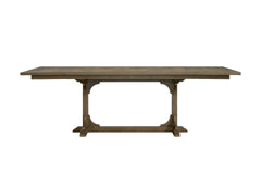 Counter Height Trestle Table - Almond
