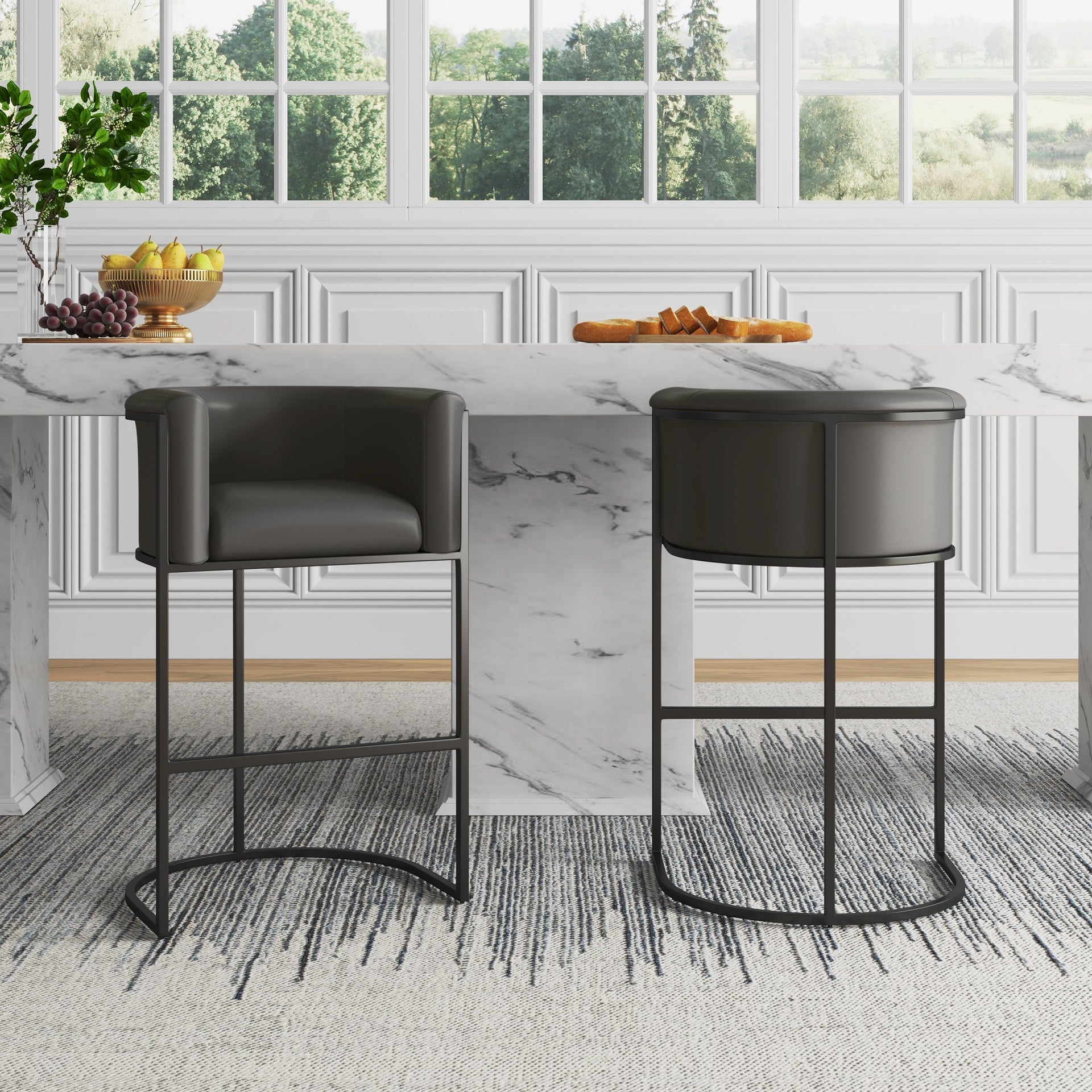 Counter Stool in Graphite