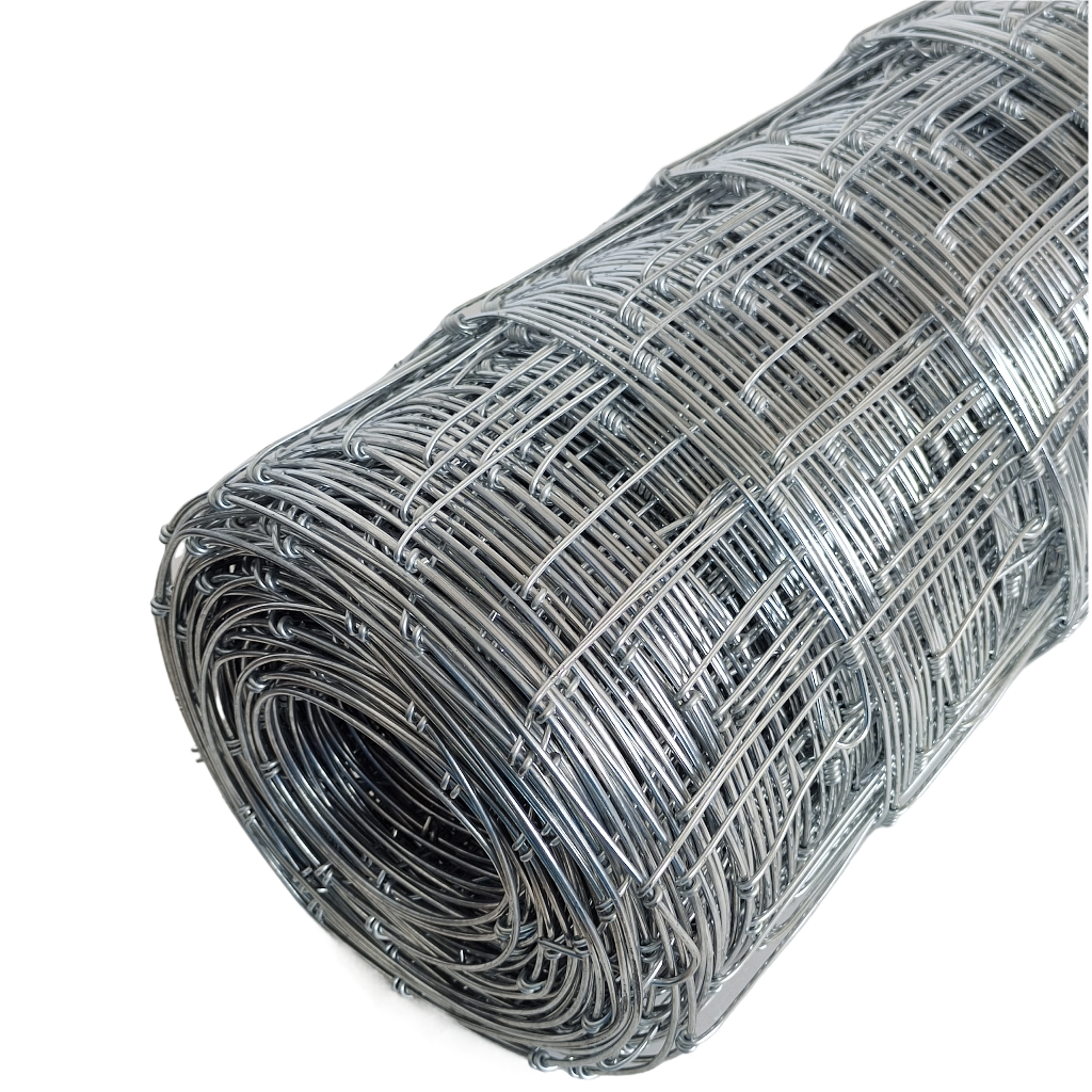 Farm Fence 5ft x 328ft 14Gauge Heavy Zinc Coating Cattle Fence,Galvanized Field Wire Fencing Deer Fence,Goat Fence,Hog Wire Fencing for Yard Livestock & Animals Protection
