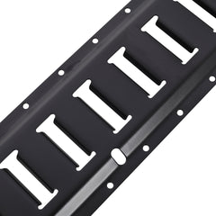 4ft E Track Tie-Down Rail Kit,Indoor E Track 4' (8 Pack) for Garages, Vans, Trailers, Motorcycle Tie Downs, ATV Mountings, 8 x Steel O-Ring Anchors and 8 x Rope Tie Offs,Heavy Loads UP To 2,000lbs