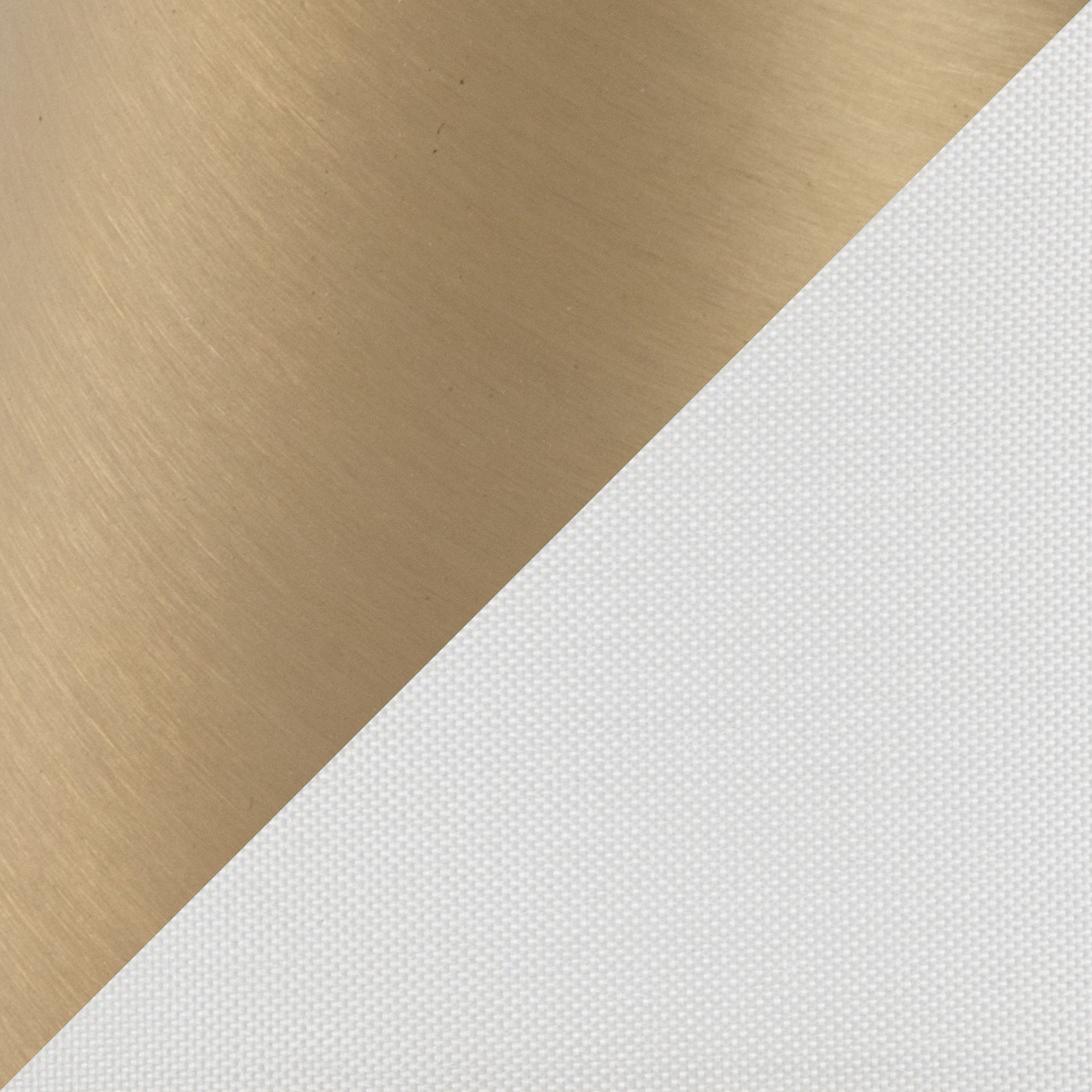 Cone 64" Contemporary Metal Floor Lamp in Gold Metal with White Linen Shade from Grandview Gallery by LumiSource