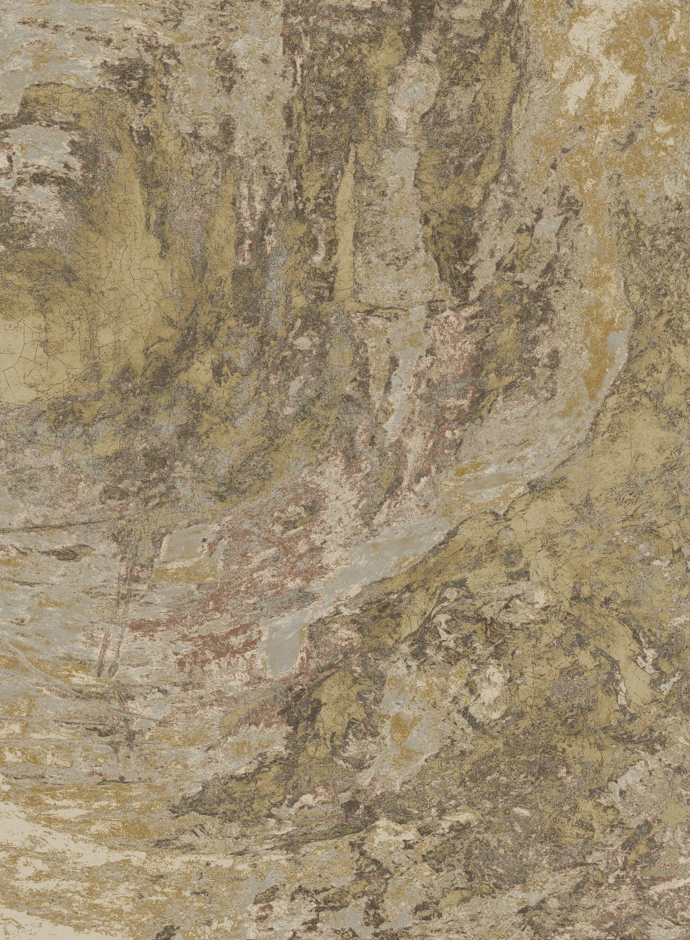 Artistic GC_TRE8013 Gold 5 ft. 3 in. x 7 ft. 3 in. Area Rug