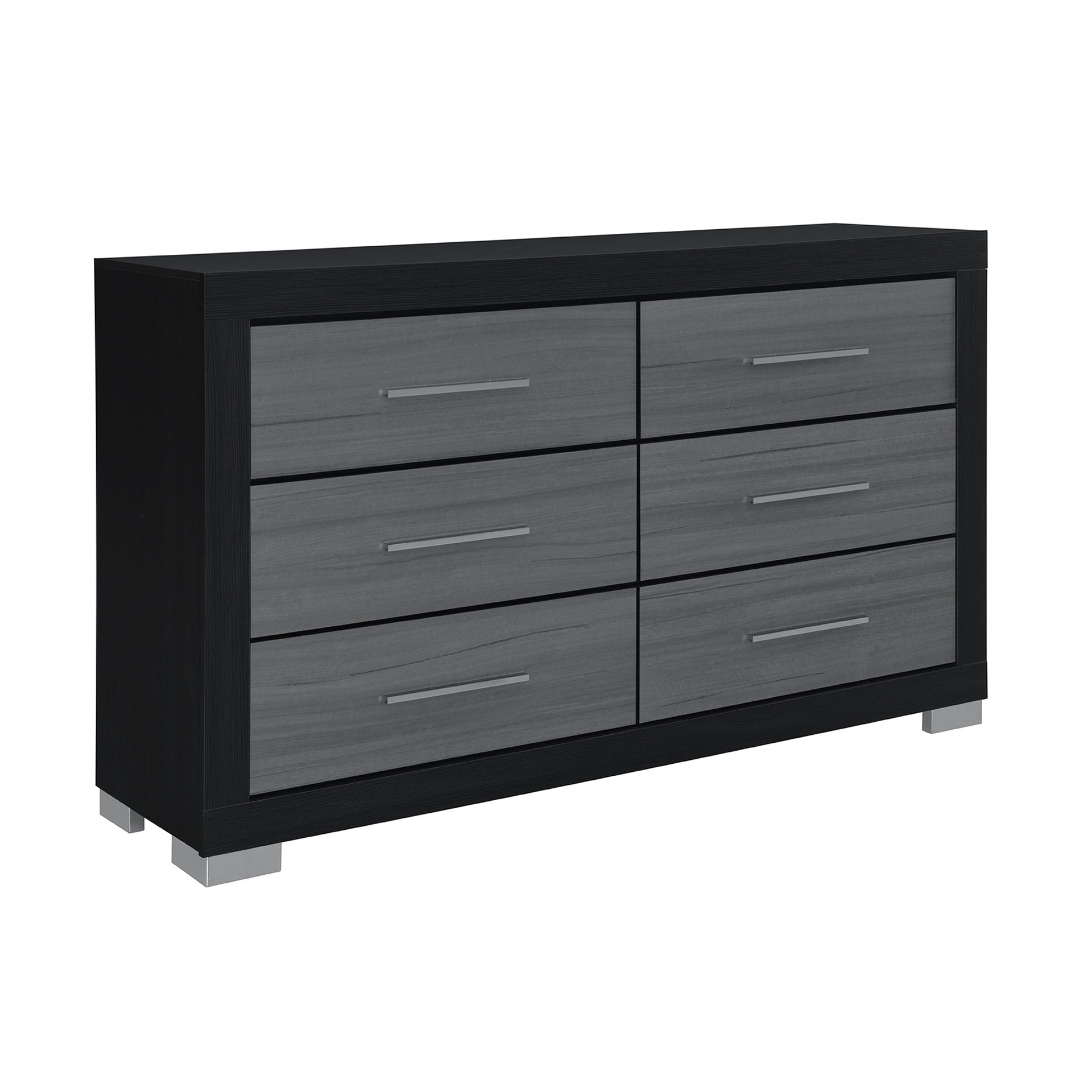 ELSA BLACK AND GREY DRESSER