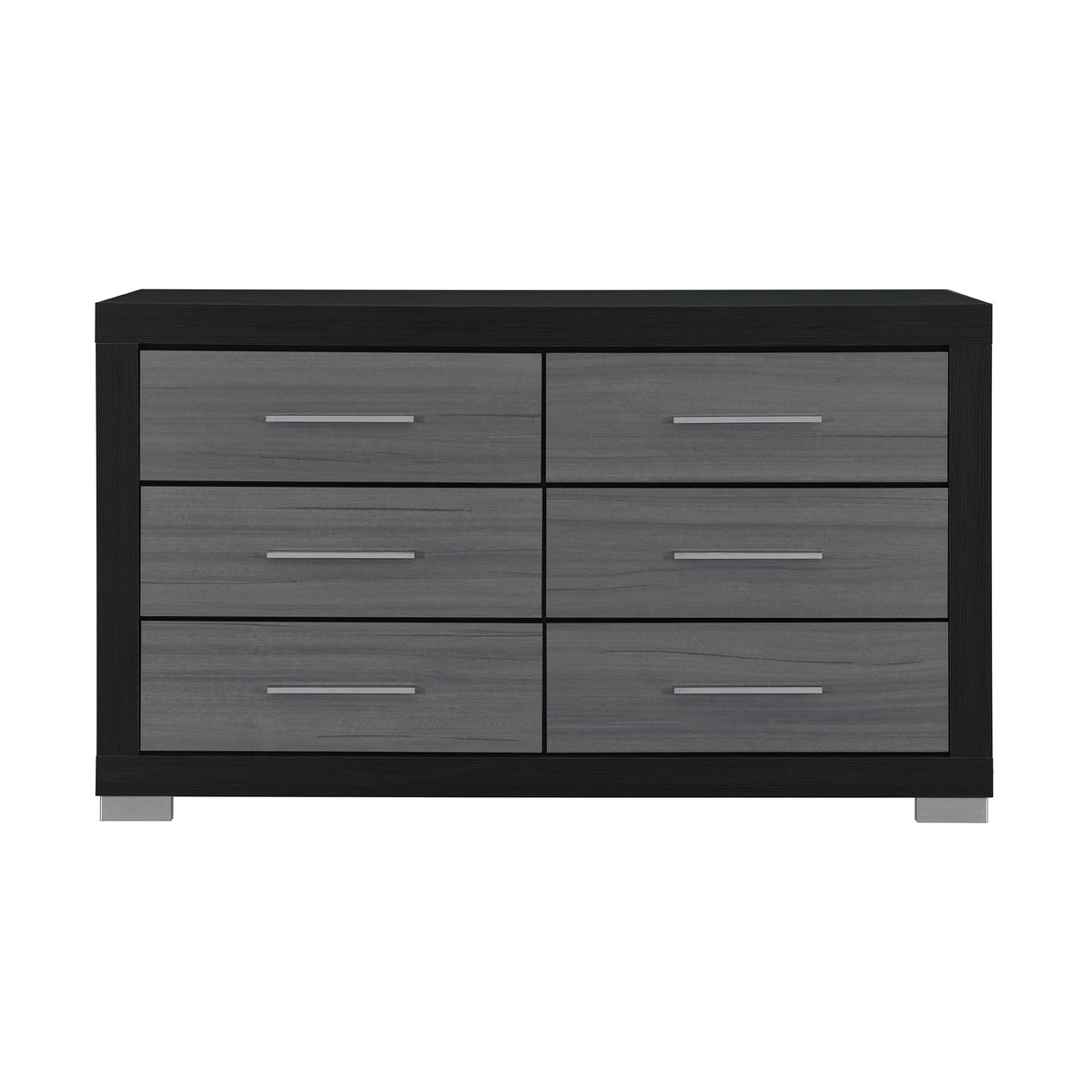ELSA BLACK AND GREY DRESSER