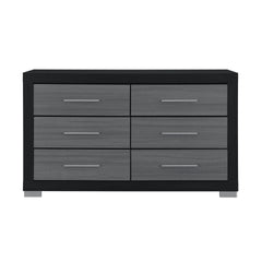 ELSA BLACK AND GREY DRESSER