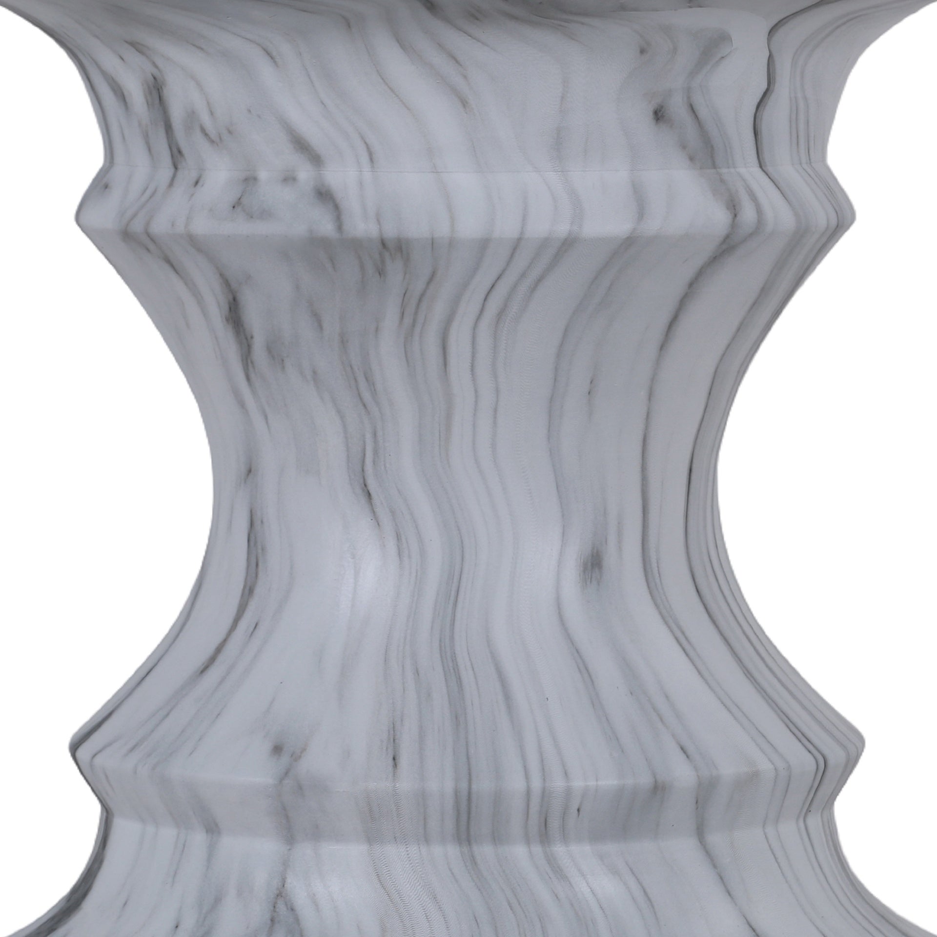 Cement Outdoor End Tables for Patio, GardenAccent Table Faux Terrazzo Accent Table, Modern Small Round Side Tablefor Outside, Tree Stump Garden Stool DrumTable indoor and Outdoor
