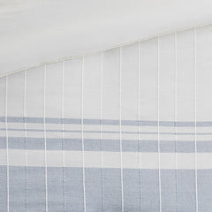 5 Piece Cotton Jaquard Duvet Set-Full/Queen