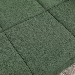 Soft and comfortable pet bed for big and oversized dogs, durable elevated dog sofa bed, comfortable dog sofa, modern and fashionable linen fabric dog sofa-OLIVE GREEN