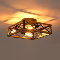 22.6''   Flush Mount   Ceiling Fan  ,Reversible Motor, DC Remote Control,7 PCS PC Blades,6 Speed Ceiling Fan,Timing, for  Bedroom Kitchen Living Room--NOT Included Bulbs