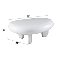 Wylie White High Gloss Coffee Table