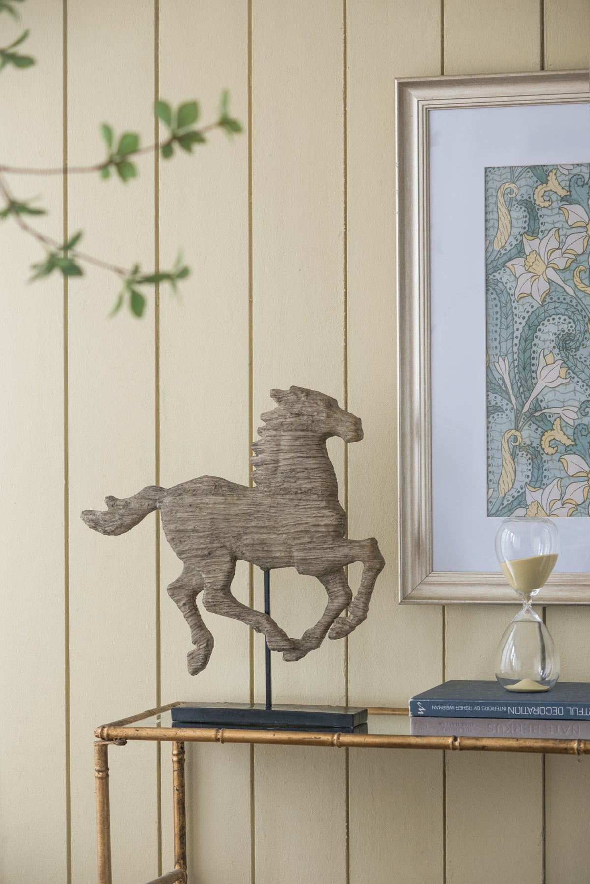19x3x19.5" Defiance Spirited Horse Accent Sculpture, Large