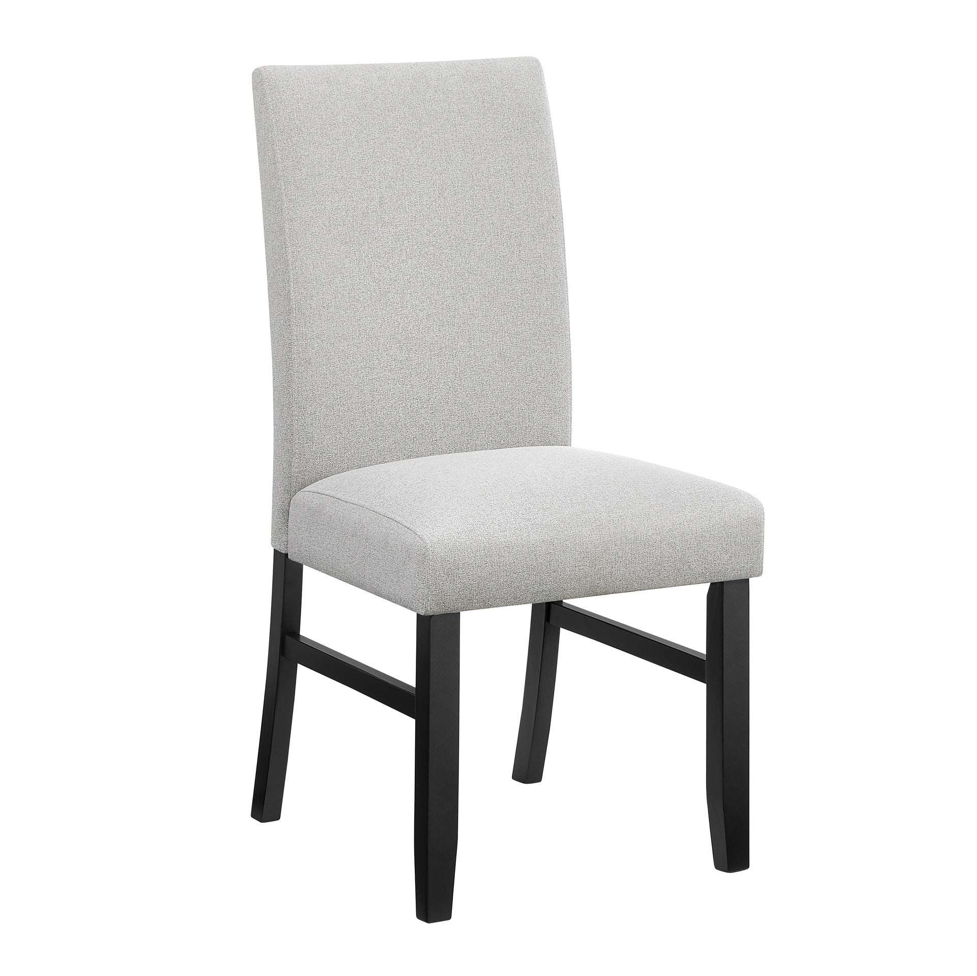 6pc Dining Set White Rectangular Marble-like Tabletop Dark-finished Base Upholstered Chairs Bench Soft Wooden Dining Room Furniture