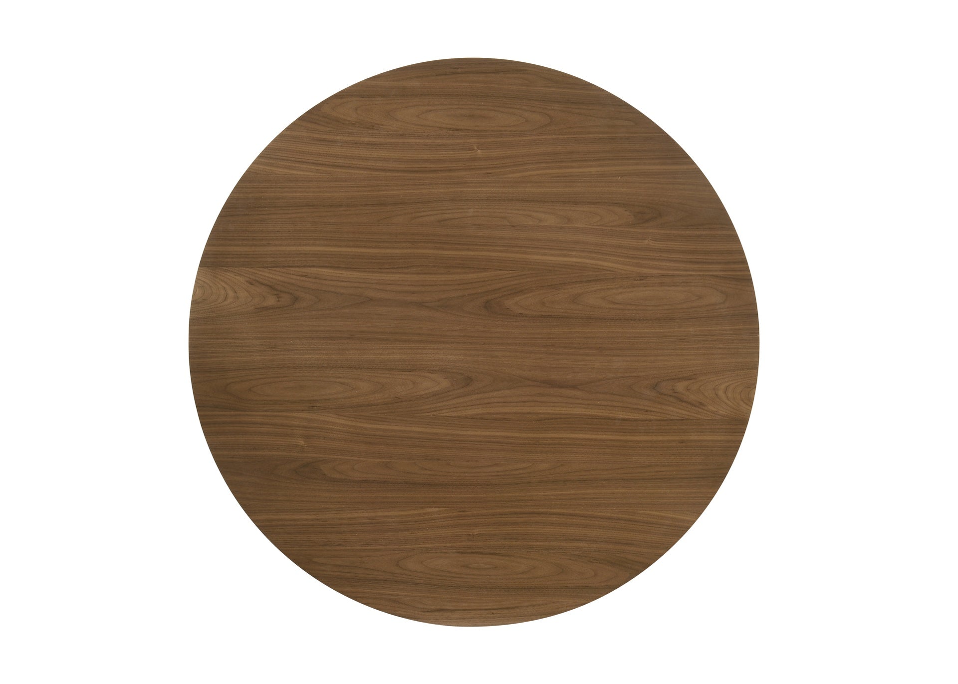 Delmon Dark Walnut Round Dining Table