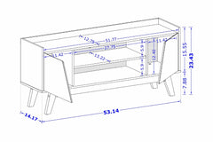TV Stand in White