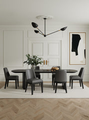 Dining Chair - Set of 2 in Graphite