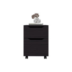 Nightstand, 1 Drawer, 4 Legs, Black