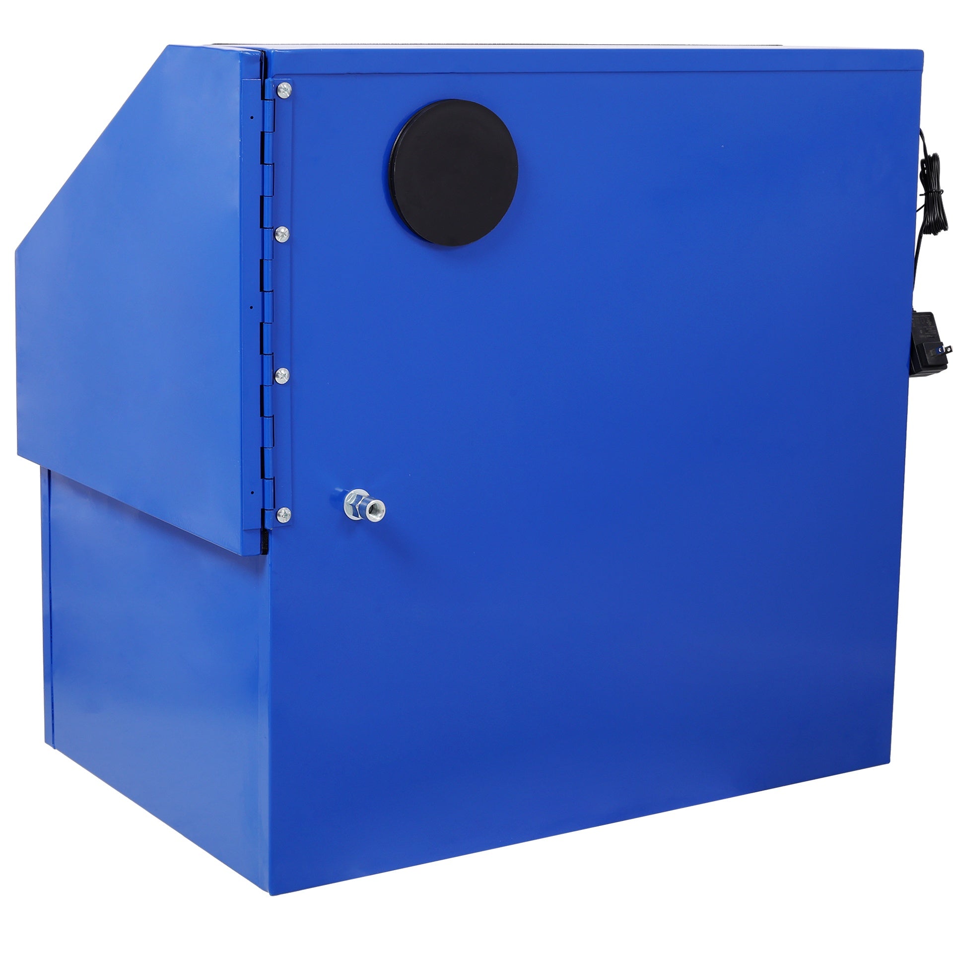 110L Bench Top Sandblast Cabinet,Ergonomic and Compact Design for Precise Sandblasting, with Heavy Steel Construction and Built-in Blast Gloves for No Sand Leakage, Bright LED Lighting System