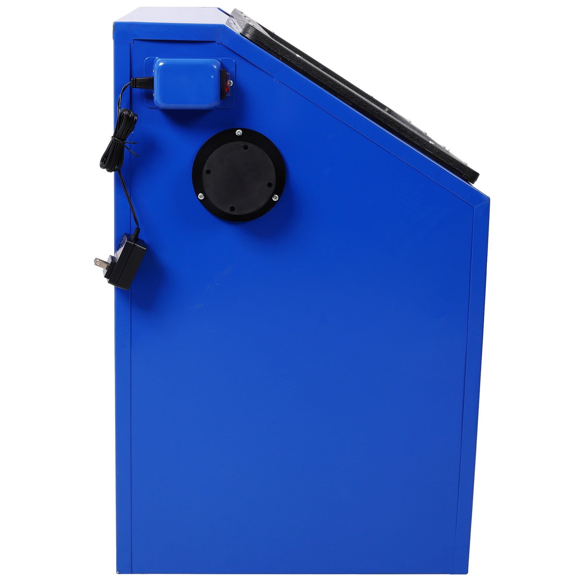 110L Bench Top Sandblast Cabinet,Ergonomic and Compact Design for Precise Sandblasting, with Heavy Steel Construction and Built-in Blast Gloves for No Sand Leakage, Bright LED Lighting System