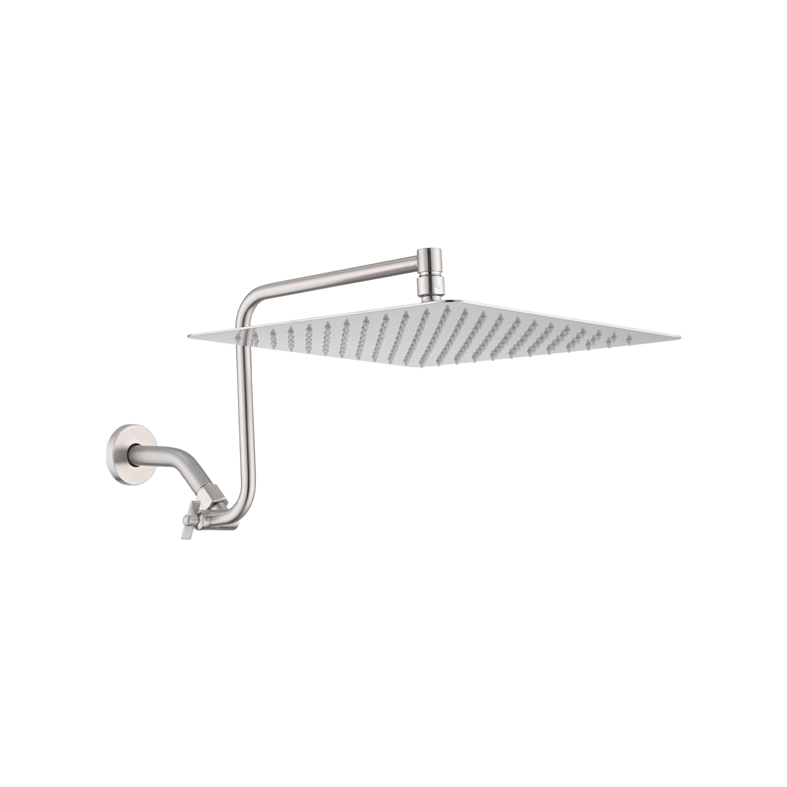12 inch Adjustable Extension Arm High-pressure Rain Shower Head, Rain Fixed Shower Head