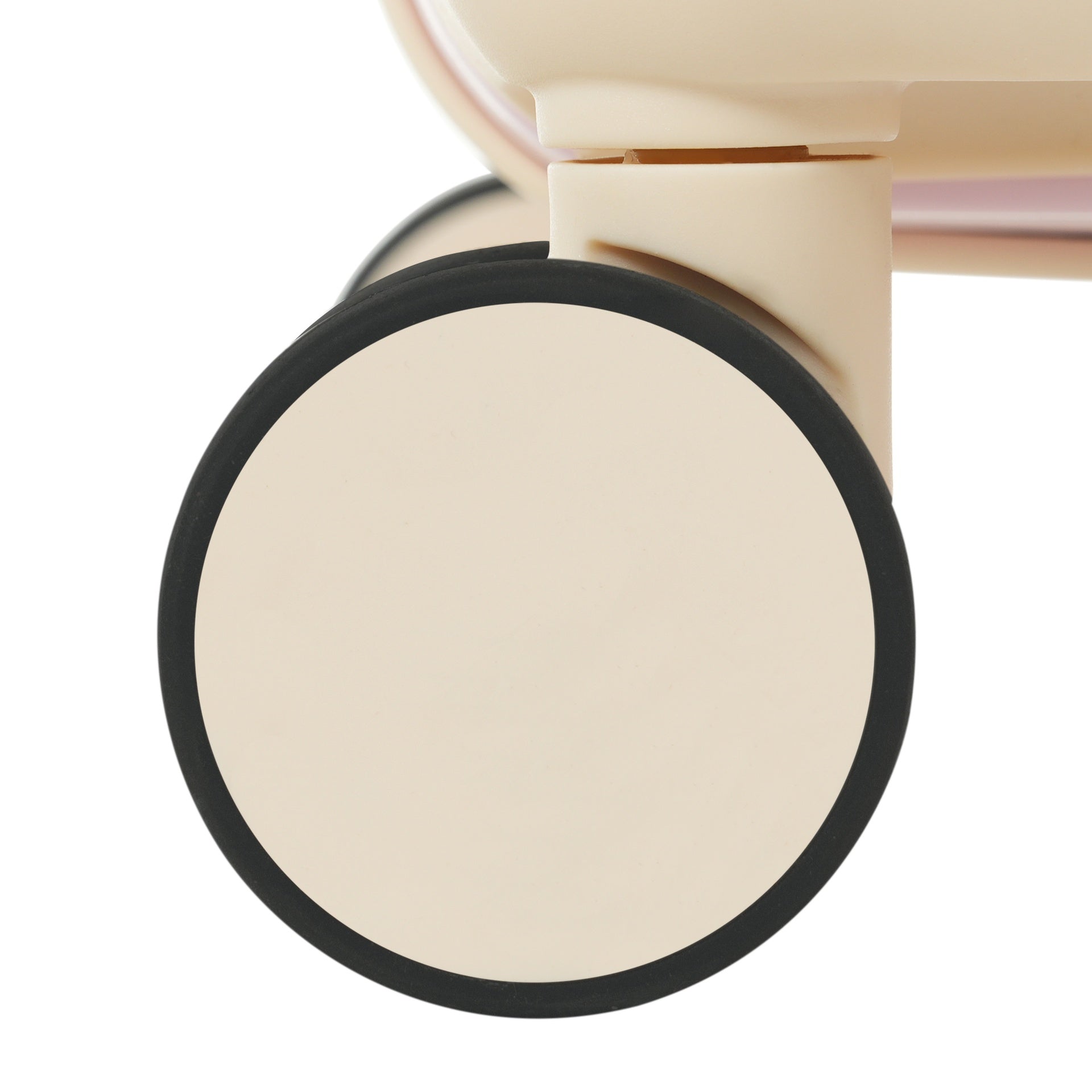 Cream White Luggage wheel covers for specific model