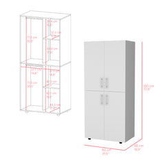 Armoire Moscow, Bedroom, White