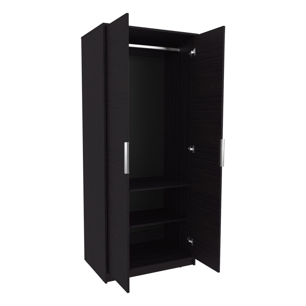 Trappe Eco Armoire, Bedroom, Black