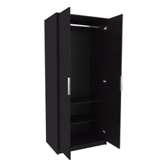 Trappe Eco Armoire, Bedroom, Black
