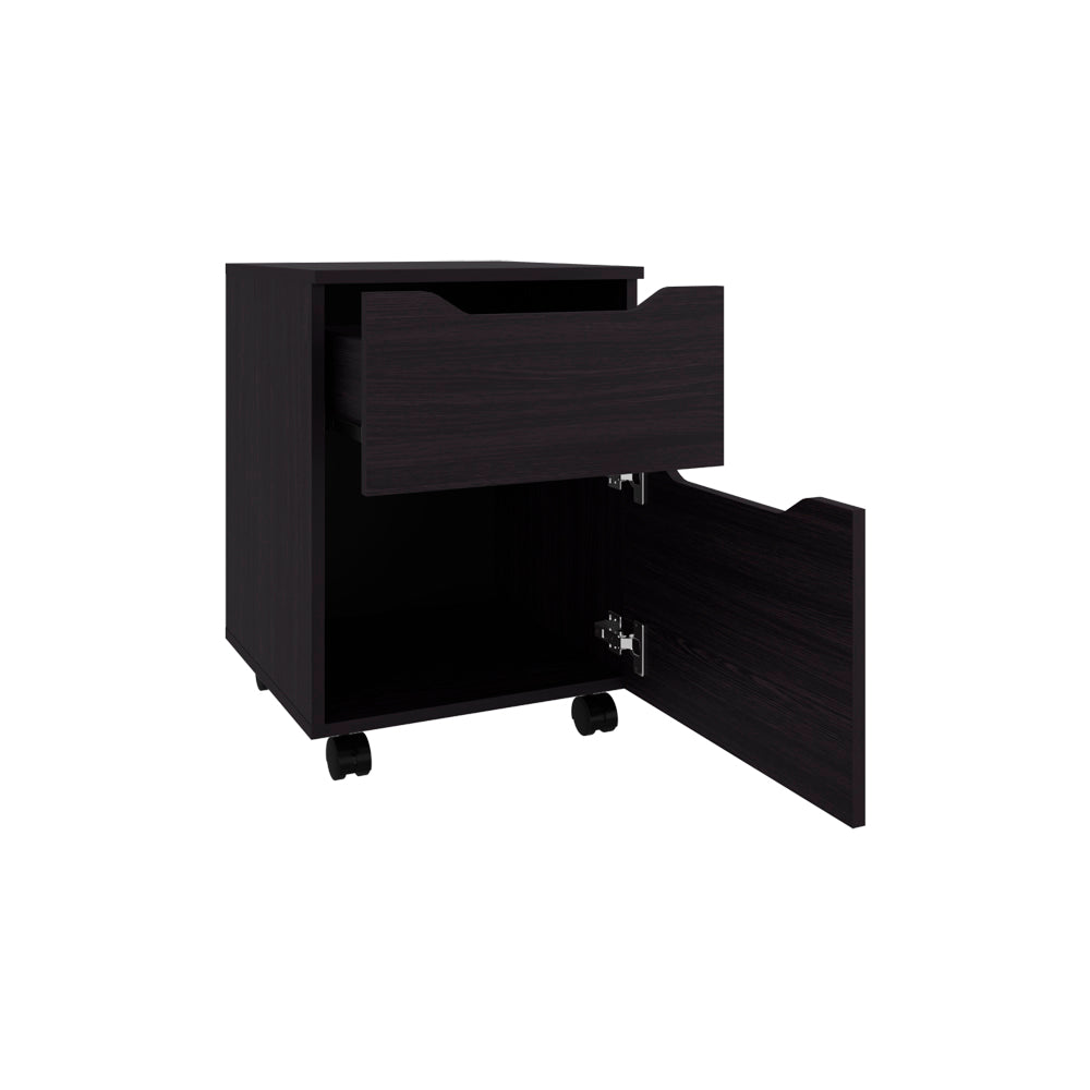 Ovid Nightstand, BedrooM, Black
