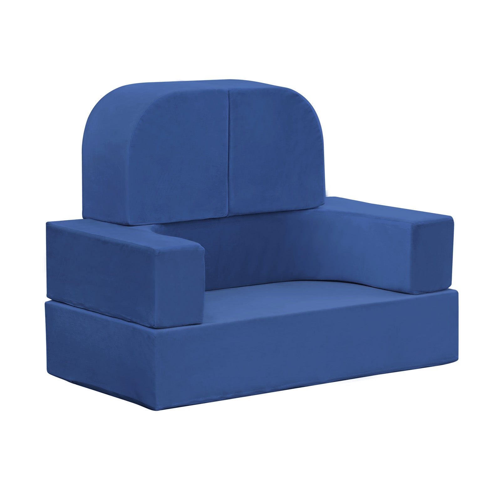 Kids Sofa Bed,Modular Couch Free Combination,Convertible Toddler Play Couch Furniture for Small Playroom