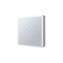 White Medicine Cabinet with Included Mirror and 1 Door
