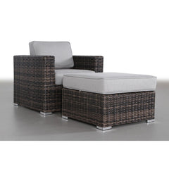 Comfortable Upholstered Accent Armchair – No Assembly Required