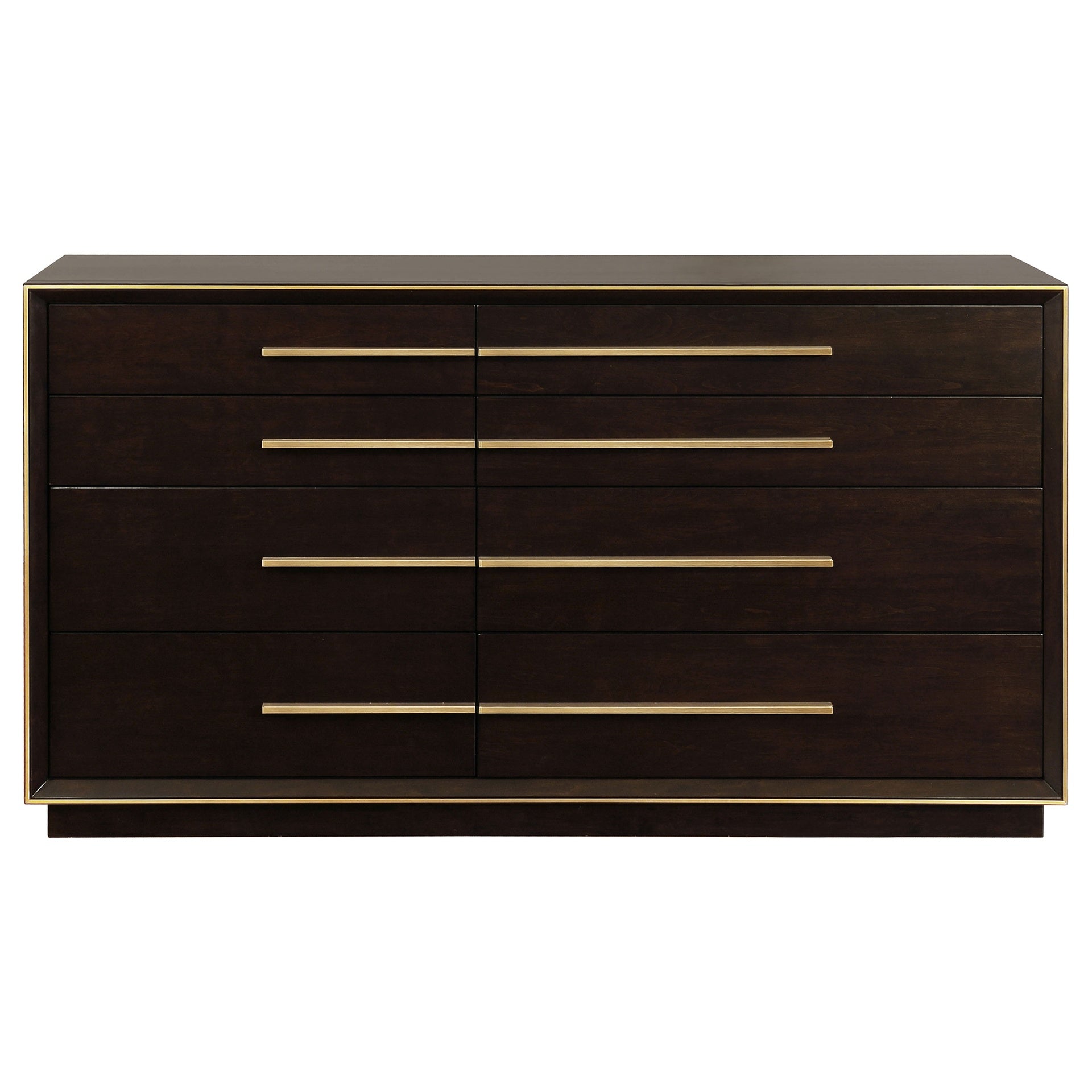 Prescott Smoked Peppercorn 8-drawers Dresser