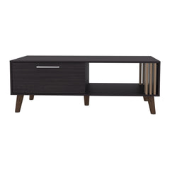 Barrville Coffee table, Living Room, Black/Light Oak