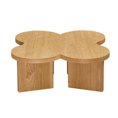 Modern Butterfly MDF Coffee Table, Used In Living Rooms, Bedrooms, Offices, With A Butterfly Shaped Appearance, NATURE