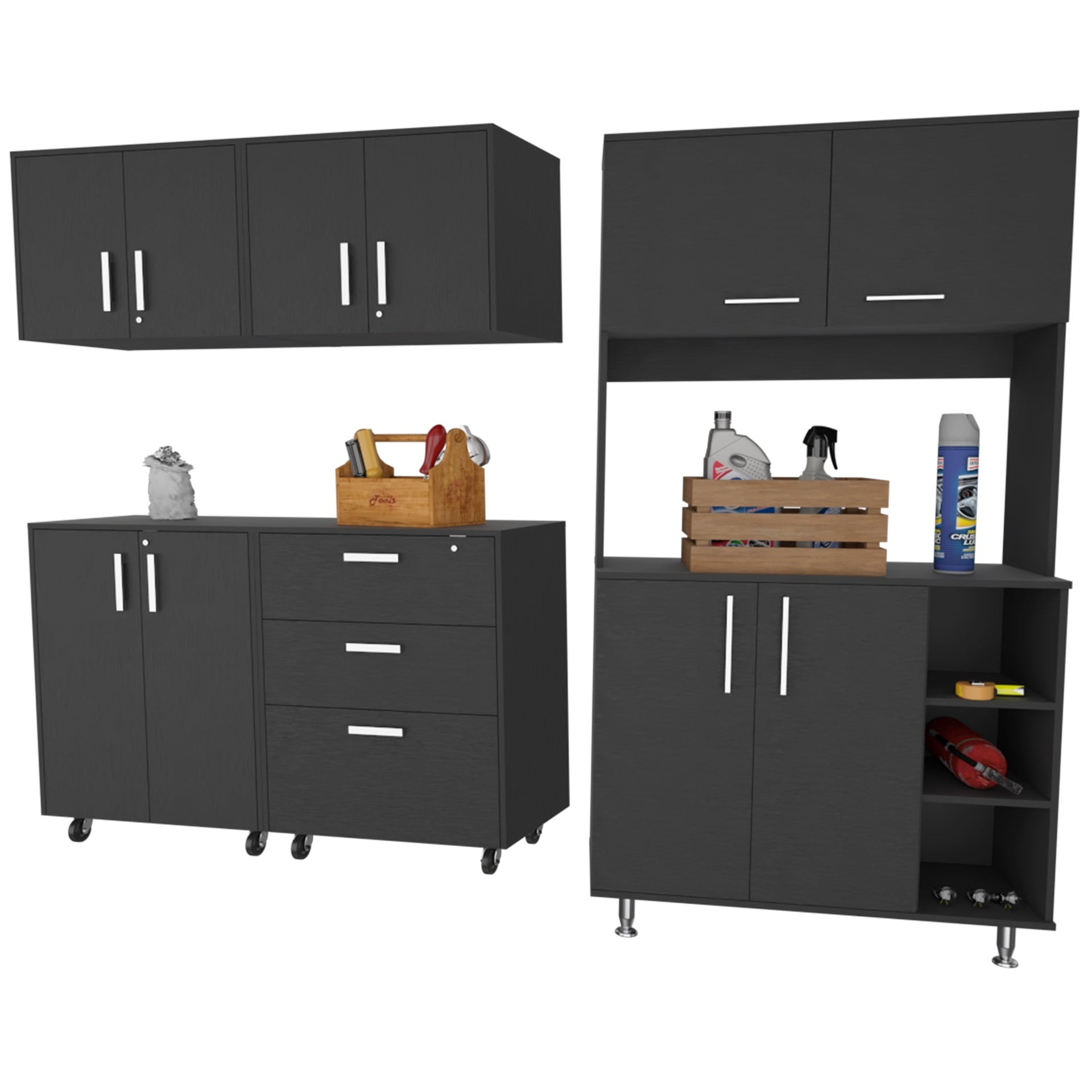 Wenge 5 Piece Garage Set
