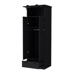 Double Door and 1-Drawer Armoire Wenge