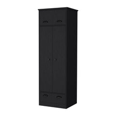 Double Door and 1-Drawer Armoire Wenge