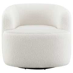 Denae Natural Upholstered Swivel Chair