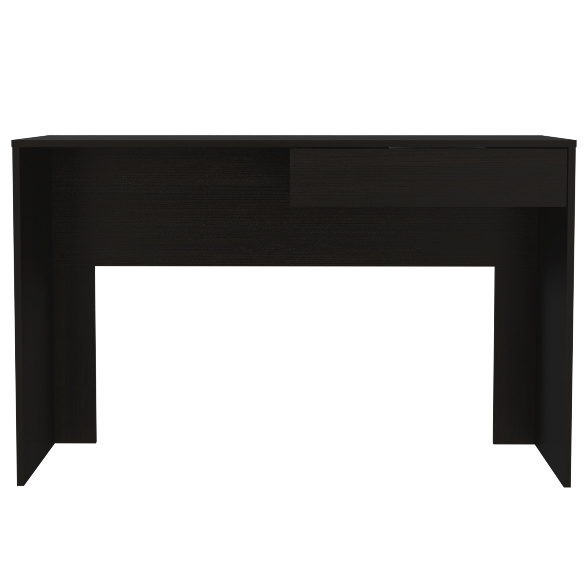Wenge 1-Drawer Computer Desk