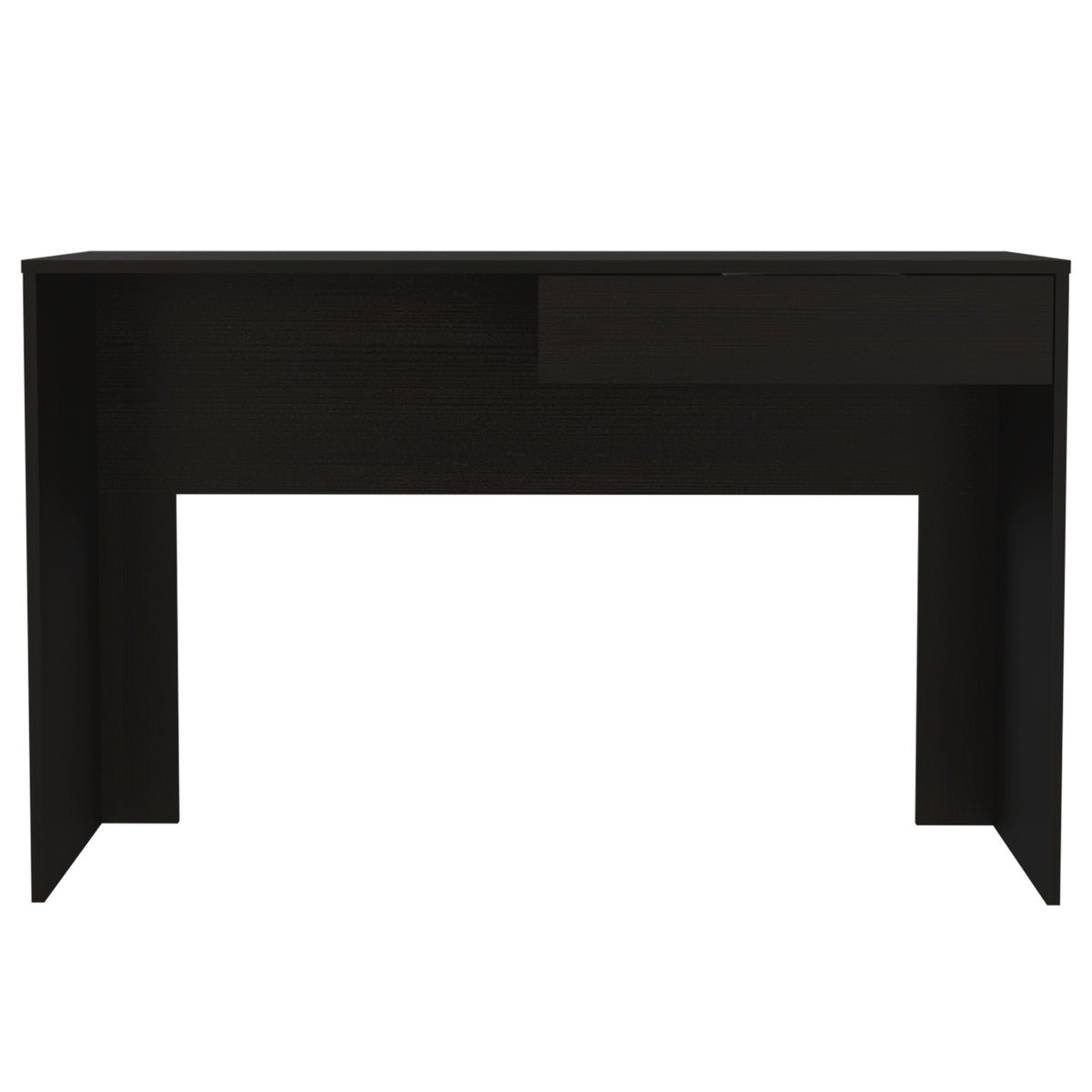 Wenge 1-Drawer Computer Desk